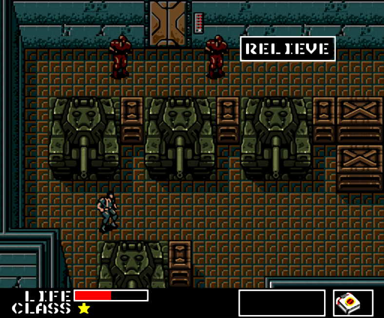 Schermata di Metal Gear