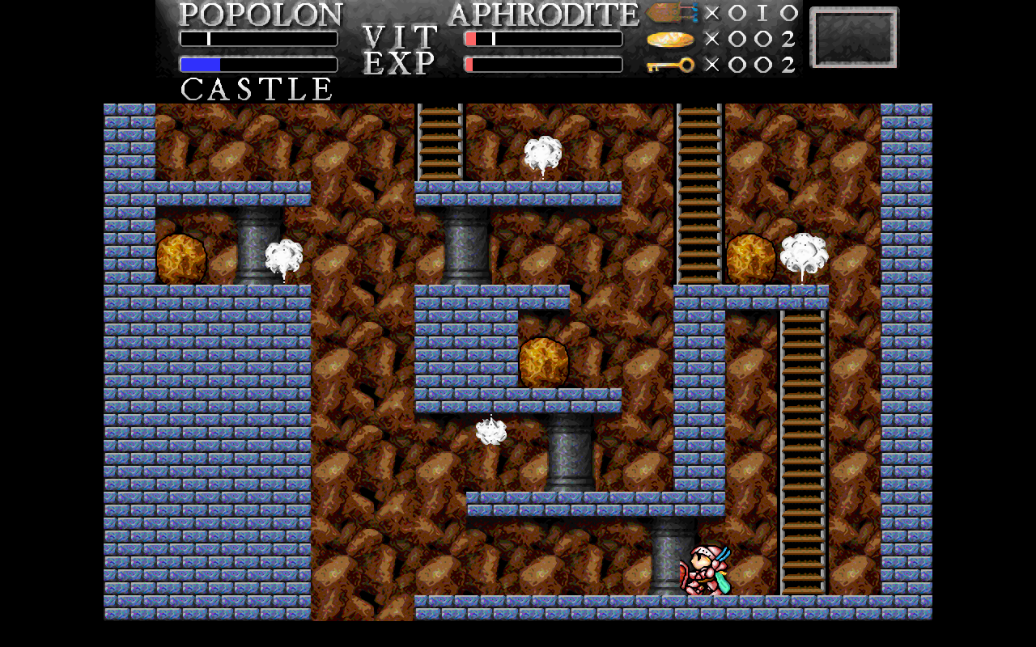 Schermata di Maze of Galious