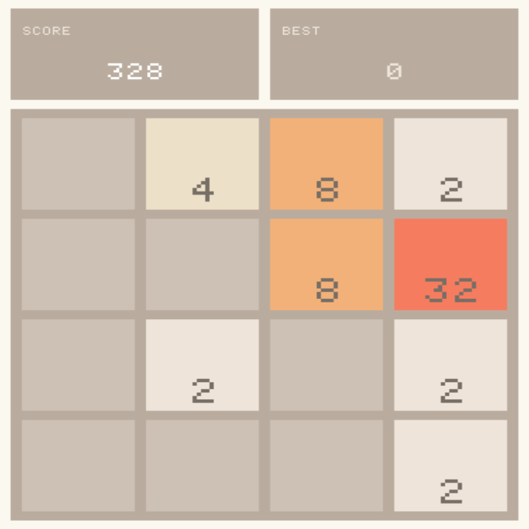 Schermata di 2048_libretro