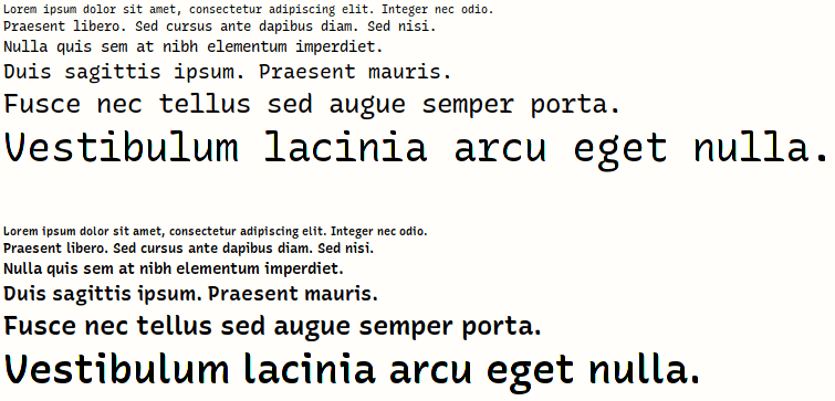 Schermata di recursive