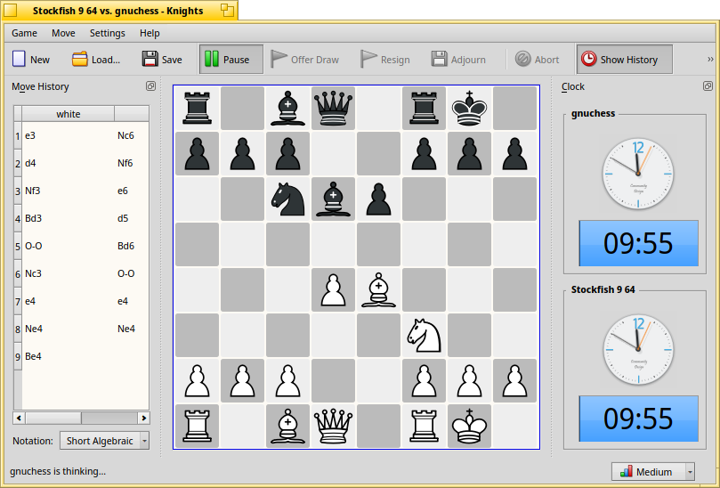 Schermata di knights