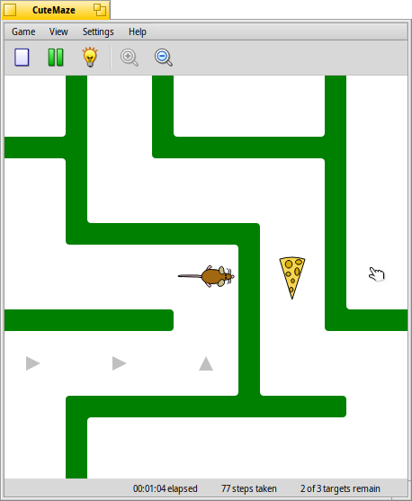 Schermata di cutemaze